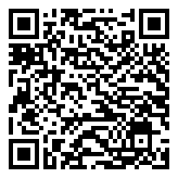 QR-Code - schickes Clandesign / Blau - Weiß